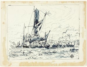 ボートインポート 作： William Roxby Beverley