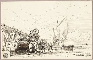 港の風景 作： William Roxby Beverley