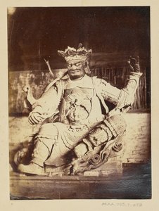 [中国の風神の彫刻] 作： William Saunders