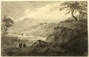 スコットランドの風景 作： William Sawrey Gilpin