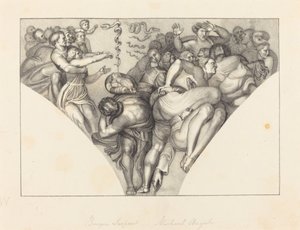 マイケル・アンジェロの青銅の蛇 作： William Sharp after John Flaxman