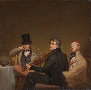 食後 作： William Sidney Mount