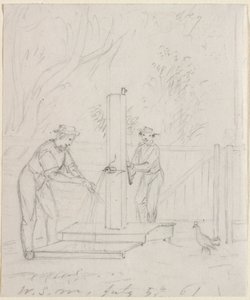 ポンプで 作： William Sidney Mount