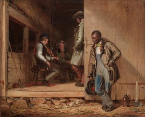 音楽の力、1847 作： William Sidney Mount