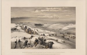 1855年の26門砲からのセヴァストポリ 作： William Crimea Simpson