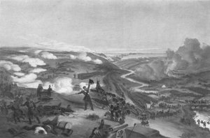 アルマの戦い、1855年1909年 作： William Crimea Simpson