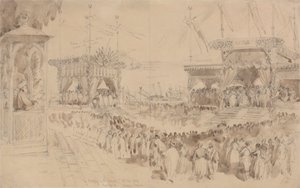 スエズ運河の祝福、1869 年 11 月 16 日