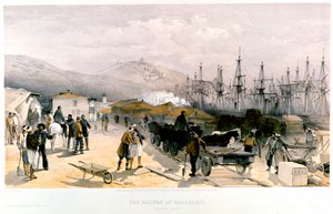 バラクラの鉄道、1855-1856 作： William Crimea Simpson