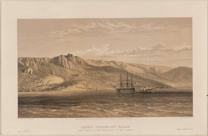ボロンツォフ宮殿の眺め、1855年 作： William Crimea Simpson