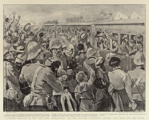 ケープタウンを前線に残すニュージーランド派遣団、ケープタウンハイランダーズによる心のこもった見送り