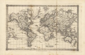 世界の地図 作： William Smellie