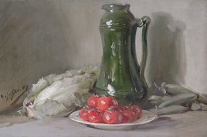 静物（船上油彩） 作： William Somerville Shanks