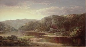シェナンドーについて、1860年頃 作： William Sonntag