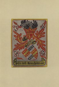サー・ジョン・ボーチャンプ、ポーウィックのボーチャンプ卿、1445-1475（クロモリト） 作： William St John Hope