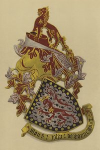 ジョンコーンウォール卿、ファンホープ卿、1409-10-1443（クロモリト） 作： William St John Hope