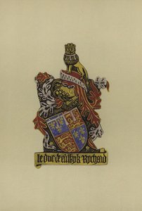 リチャードプランタジネット卿、ヨーク公、1475-1483（クロモリト） 作： William St John Hope