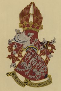 トーマス・フェルトン卿、1381-1381（クロモリト） 作： William St John Hope