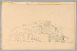 風景の研究、スペツィア、イタリア 作： William Stanley Haseltine