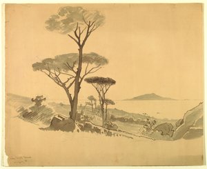 ヴィラ センサーレ、ソレント 作： William Stanley Haseltine