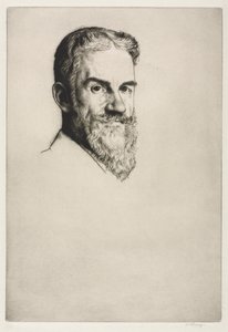 ジョージバーナードショー、1907年。 作： William Strang