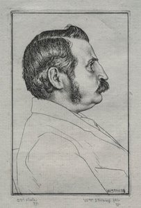 ヘンリーオースティンドブソン、第2号、1894年。 作： William Strang