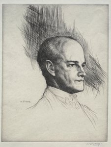 ジョンギャルズワージー、1920年。 作： William Strang