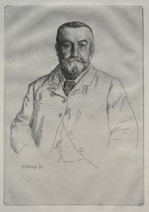 H.コックの肖像、1895年。