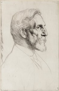 フィリップ・ノーマンの肖像 作： William Strang