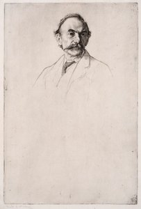 トーマス・ハーディの肖像No.1 作： William Strang