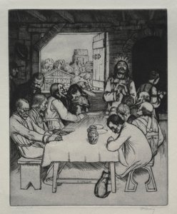最後の晩餐 作： William Strang