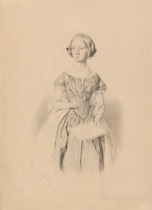 本を持っている若い女性 作： William Strutt