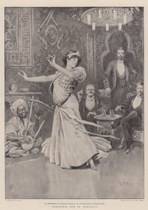 ダマスカスのクリスマス・イブ（リトグラフ 作： William T. Maud
