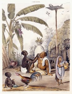 村の理髪師、1842