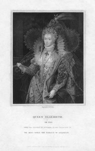 エリザベス1世、イングランドの女王、1832年。