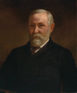 ベンジャミン・ハリソン、1899年 作： William Thomas Mathews