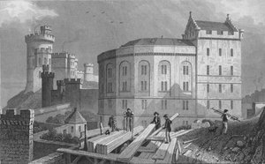 ブライドウェルのイーストエンドと刑務所総督邸、エジンバラ、1829年