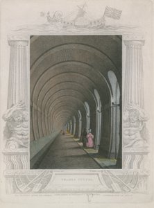 テムズトンネル 作： William Tombleson