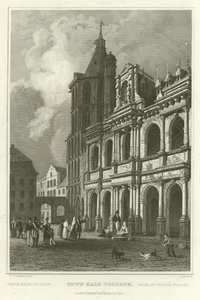 ケルン市庁舎 作： William Tombleson