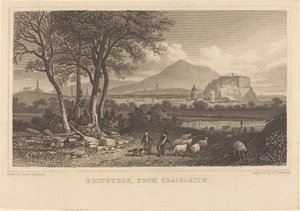 クレイグリース出身のエジンバラ 作： William Tombleson after Thomas Hosmer Shepherd