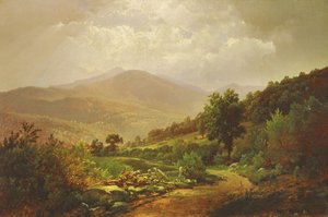 アディロンダックのブーケバレー 作： William Trost Richards