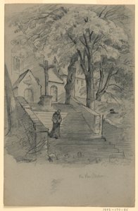 教会、ドイツ 作： William Trost Richards