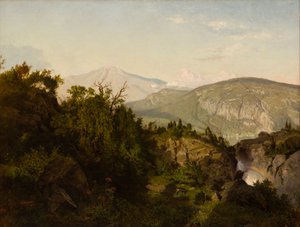 アディロンダック山脈で 作： William Trost Richards