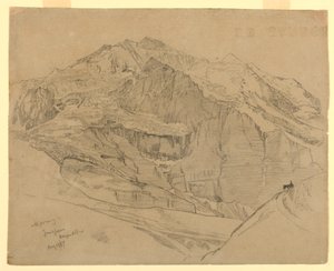 風景, ユングフラウ, スイス