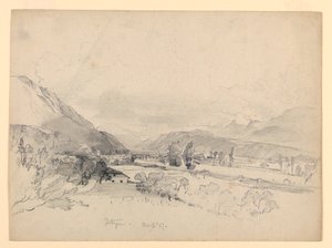 風景, バウツェン, ドイツ 作： William Trost Richards