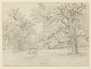 風景, ダルムシュタット, ドイツ 作： William Trost Richards