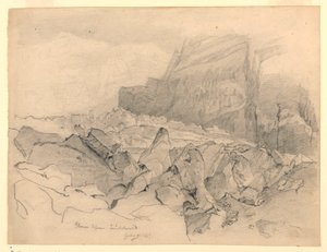 風景, グリンデルヴァルト, スイス 作： William Trost Richards