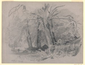 風景, マイリンゲン, スイス 作： William Trost Richards