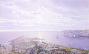 ロッキー・コーブ 作： William Trost Richards