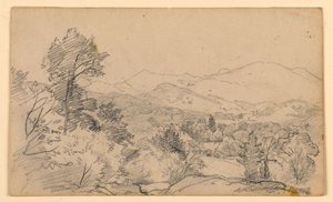 景観の研究 作： William Trost Richards