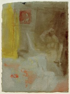 女性ヌードのある寝室 作： Joseph Mallord William Turner